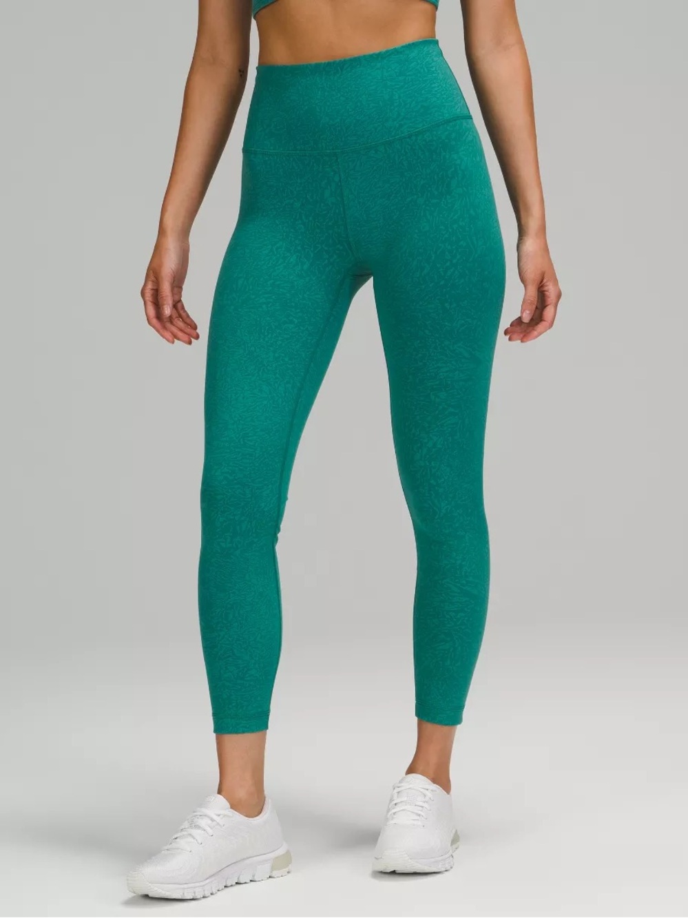 Lululemon Wunder Train High-Rise Crop 23"
Crunch Teal Lagoon